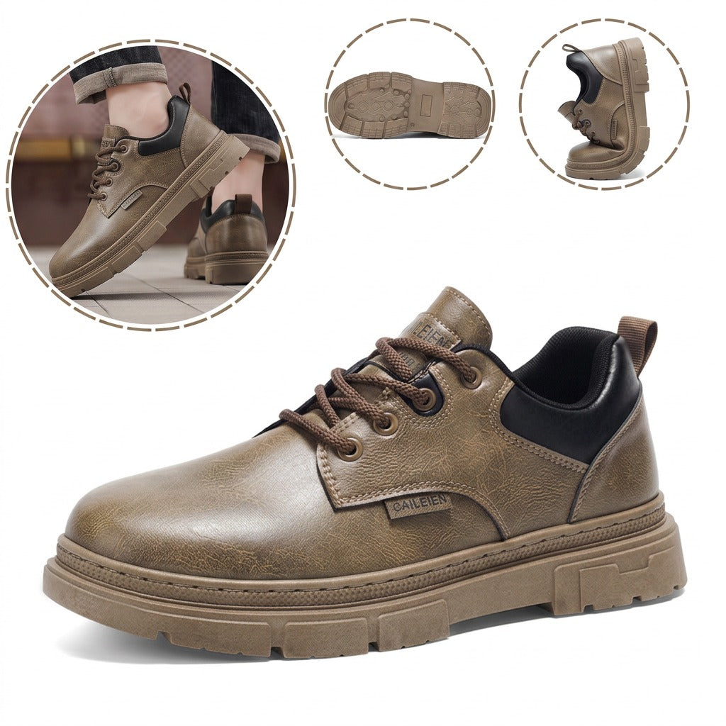 ⏰ Последен ден! 30% отстъпка!👞 Висококачествени италиански обувки от естествена кожа🐂 Ръчно шити, меки и удобни✅ Ергономична опора за свода на стъпалото, която облекчава болките в краката и осигурява комфортно ходене през целия ден.