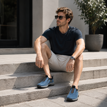 🔥 Само днес – 30% отстъпка за ограничено време! 👞 Висококачествени мъжки ортопедични обувки от велур ✅ Поддръжка на свода: облекчаване на болката в краката ✅ Ергономичен дизайн: по-малко натоварване и целодневен комфорт