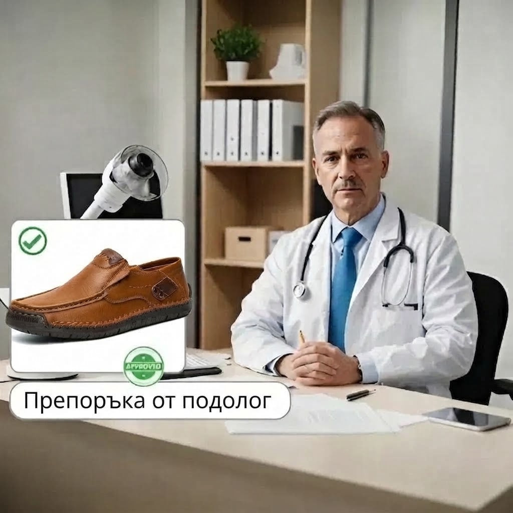 🎁 Последен ден, 30% отстъпка! Не пропускайте! ⏰ Италиански обувки от естествена кожа, изработени на ръка ✅ Опора за свода на стъпалото: облекчава дискомфорта ✅ Ергономичен дизайн за ходене без болка