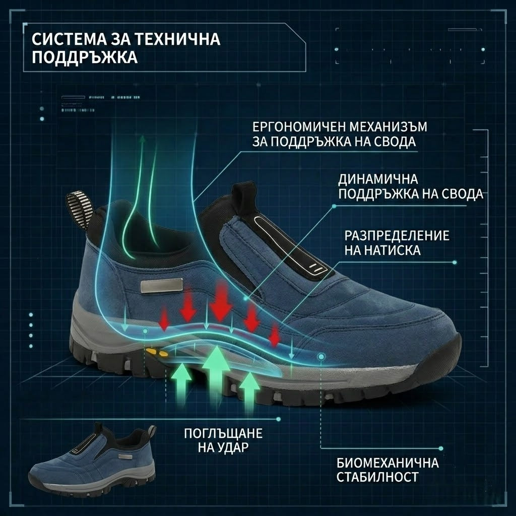 🔥 Само днес – 30% отстъпка за ограничено време! 👞 Висококачествени мъжки ортопедични обувки от велур ✅ Поддръжка на свода: облекчаване на болката в краката ✅ Ергономичен дизайн: по-малко натоварване и целодневен комфорт