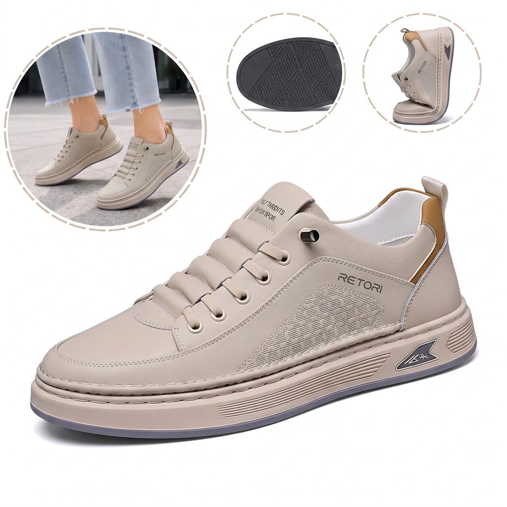 ⏰ Последен ден! 30% отстъпка!👞 Висококачествени италиански обувки от естествена кожа🐂 Ръчно шити, меки и удобни✅ Ергономична опора за свода на стъпалото, която облекчава болките в краката и осигурява комфортно ходене през целия ден.