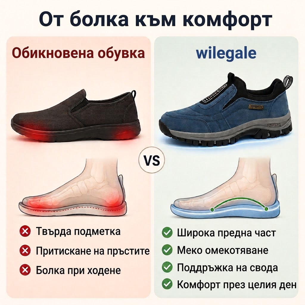 ⚡ 30% отстъпка — специална оферта за ограничено време! 👞 Висококачествени обувки от велур ✅ Проектирани за комфортно ходене; меки, удобни и с омекотяване 🦶 Поддръжка на свода на стъпалото; облекчават болките в стъпалата