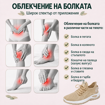 Последен ден! 30% отстъпка! ✅ Ортопедични медицински обувки, предназначени за пациенти с проблеми със стъпалата, които могат да облекчат болките в гърба, ставите и стъпалата.