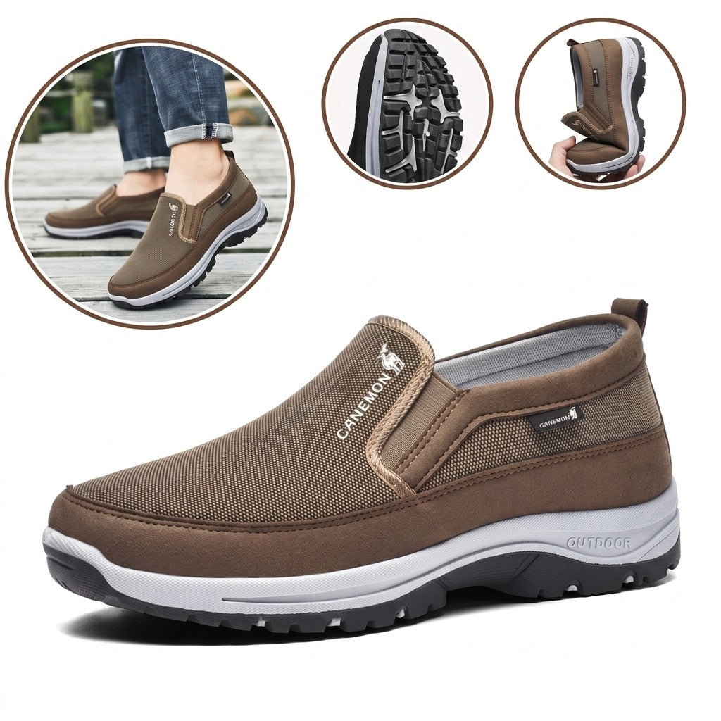 🔥 Само днес – 30% отстъпка за ограничено време! 👞 Висококачествени мъжки ортопедични обувки от велур ✅ Поддръжка на свода: облекчаване на болката в краката ✅ Ергономичен дизайн: по-малко натоварване и целодневен комфорт
