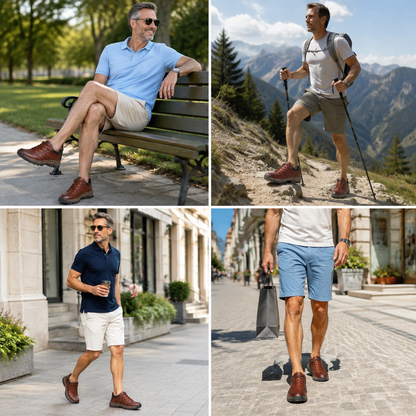 ⚡ 30% отстъпка – само за ограничено време! 👞Ръчна изработка в Италия от естествена кожа ✅ Подкрепа за свода – облекчаване на болката ✅ Омекотяване с абсорбиране на сътресенията, ергономичен дизайн, подходящи за продължително ходене.