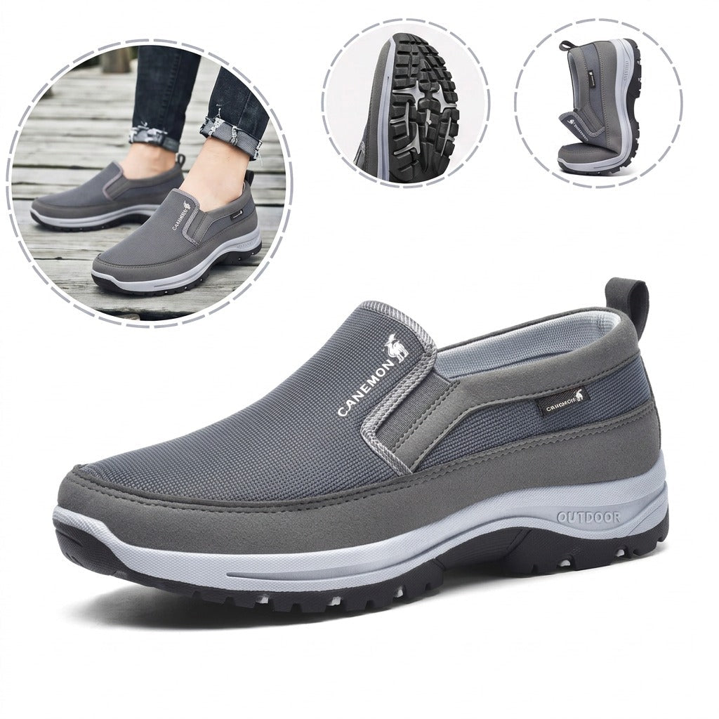🔥 Само днес – 30% отстъпка за ограничено време! 👞 Висококачествени мъжки ортопедични обувки от велур ✅ Поддръжка на свода: облекчаване на болката в краката ✅ Ергономичен дизайн: по-малко натоварване и целодневен комфорт